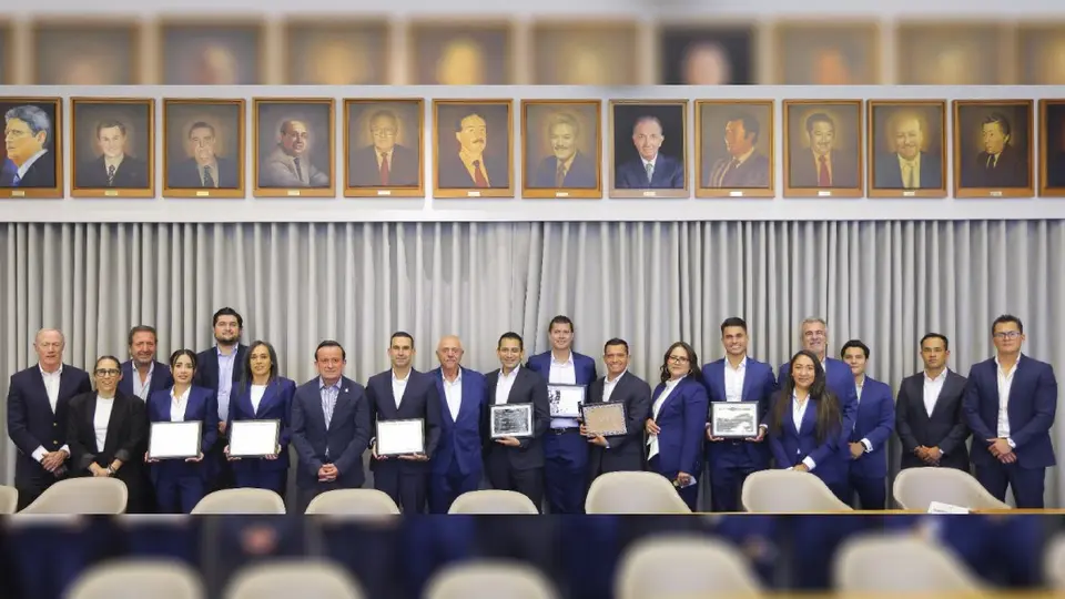 La ceremonia de reconocimiento de los árbitros y las árbitras mundialistas | CORTESÍA FMF