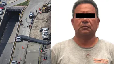 Detienen a Carlos "N", conductor de revolvedora por muerte de mujer en Interlomas