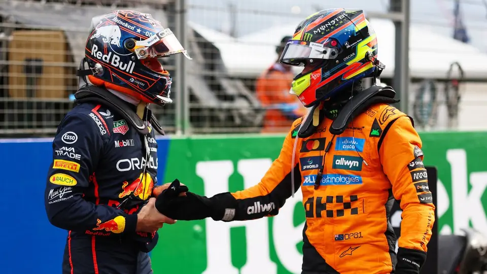 Max Verstappen y Oscar Piastri en el Gran Premio de Países Bajos 2025 | RED BULL