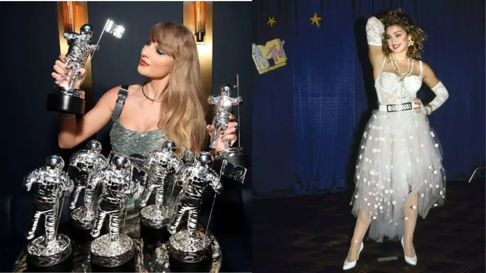 Taylor Swift obtuvo nueve nominaciones y podría convertirse en la artista con más premios en la historia de los VMAs si consigue al menos un galardón./Especial