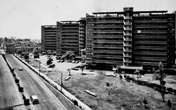 Multifamiliar Juárez, ubicado cerca de la colonia Roma./especial