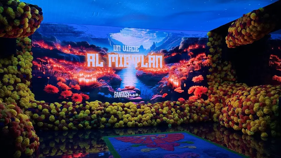 El recorrido inmersivo busca transportar a los visitantes hacia una reinterpretación del inframundo mexica / Especial