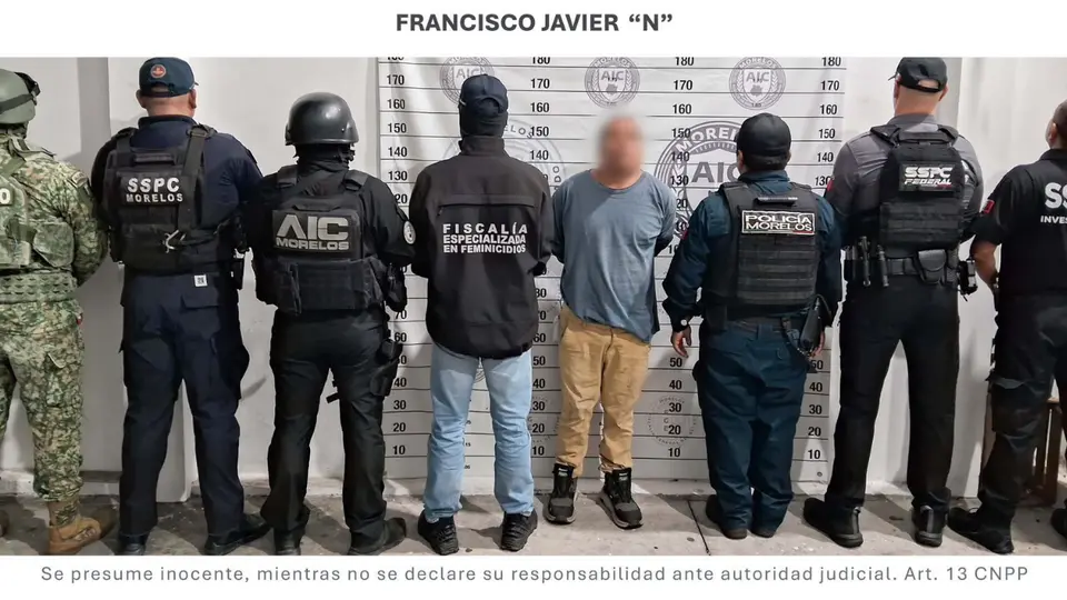 Francisco Javier “N” fue ingresado esta noche al Centro Estatal de Reinserción Social Varonil de Cuautla. / X