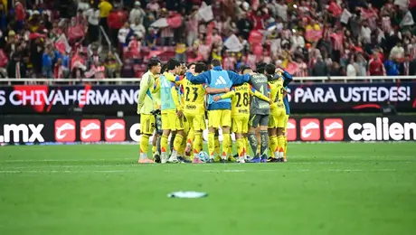 América revela el once inicial que enfrentará a Chivas para el Clásico Nacional