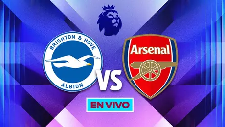 Dónde ver Brighton vs Arsenal: canales y hora del partido de la Premier League