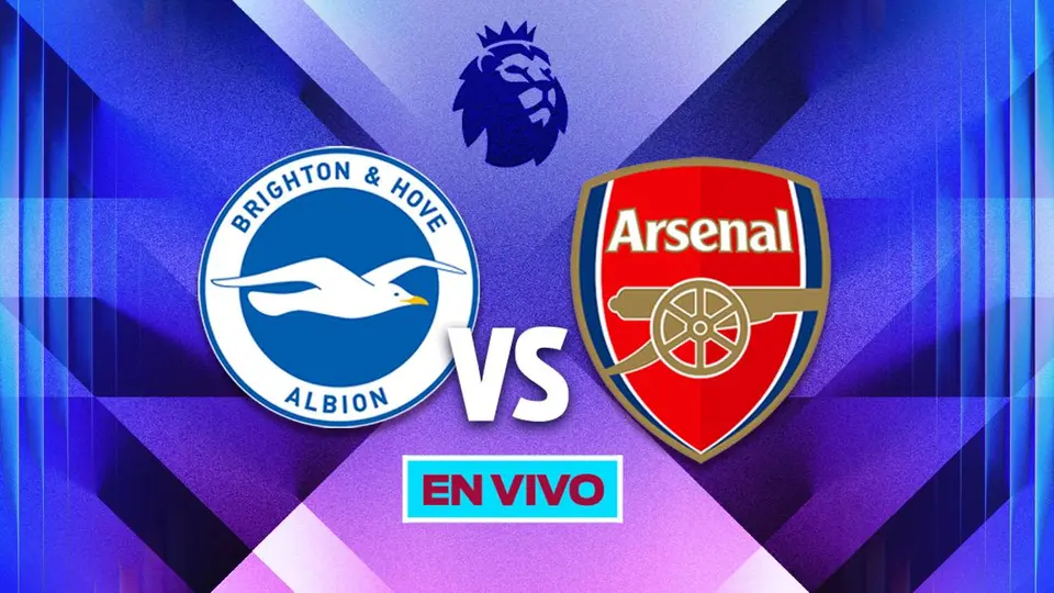 Dónde ver Brighton vs Arsenal: canales y hora del partido de la Premier League