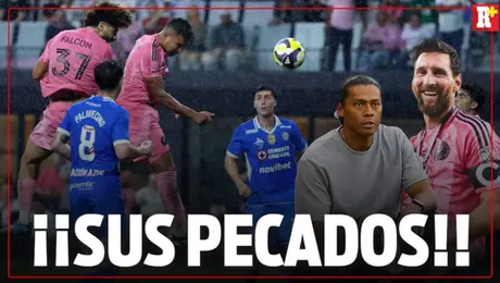 Los pecados de Cruz Azul ante el Inter Miami