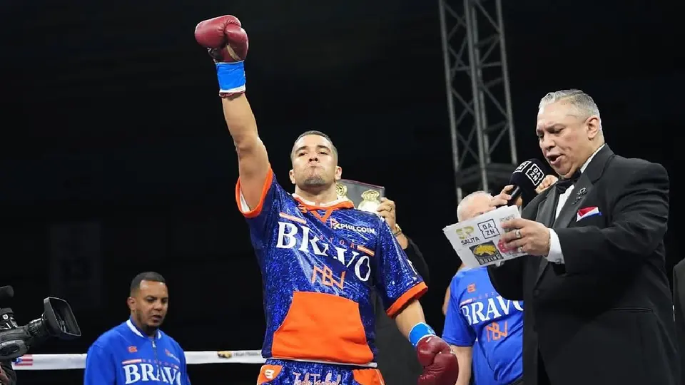 Néstor Bravo, boxeador puertorriqueño, previo a una pelea | INSTAGRAM