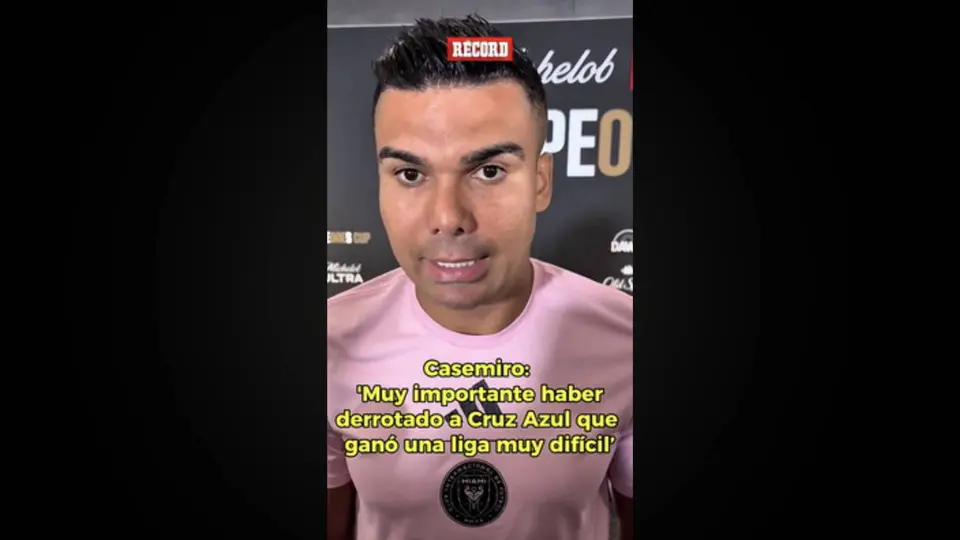 Casemiro tras vencer a Cruz Azul: "Importante ganarle a un equipo muy difícil"