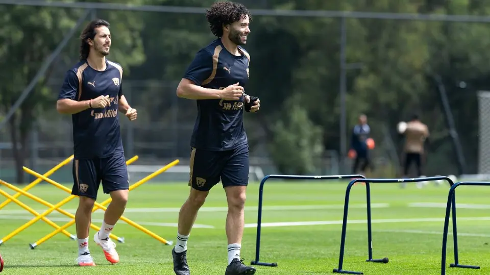 César 'Chino' Huerta en Cantera | x:@PumasMX