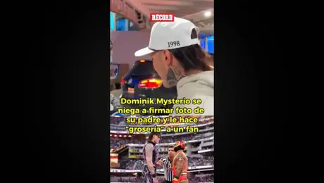 "Naaah, esa es de mi jefe" El 'Sucio Dom' se negó firmar una foto