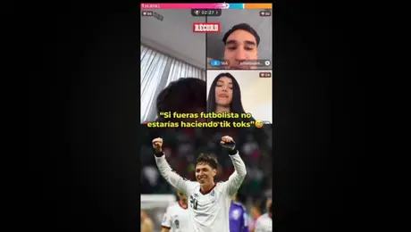 Creadora de contenido cuestionó que Mateo Chávez sea futbolista