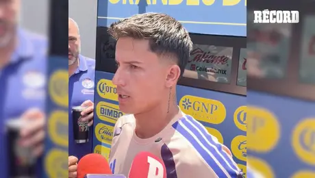 Brian Rodríguez habló previo al Clásico Nacional