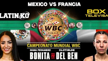Diana “Bonita” Fernández vs Clothilde Del Ben: Fecha, hora y transmisión para ver la pelea