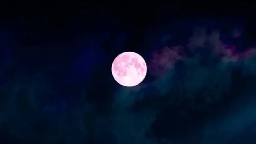 Luna rosa en abril 2024: ¿Qué es, cuándo y dónde verla?