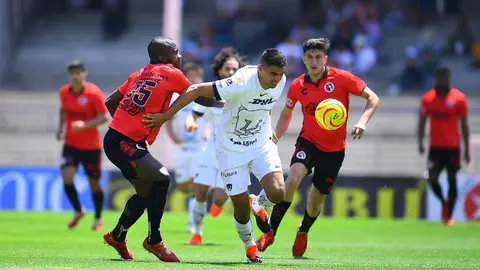 Xolos, con tres penales, le 'roba' la victoria a los Pumas en la cancha del Olímpico Universitario