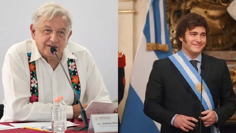 AMLO le responde al presidente argentino, Javier Milei, por llamarlo “ignorante”