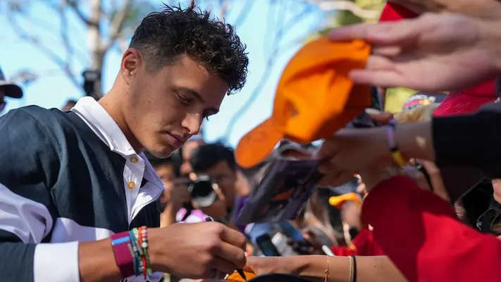 Por centésimas, Lando Norris superó a Max Verstappen en las prácticas libres del GP de Australia