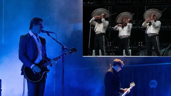 Interpol se avienta canción con Mariachi en su concierto gratuito del Zócalo de la Ciudad de México