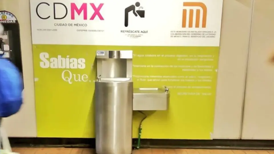 Metro CDMX reactivará bebederos y ventiladores ante las fuertes temperaturas