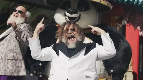 ¿Jack Black traiciona a ‘Mario Bros’ por ‘Kung Fu Panda’?