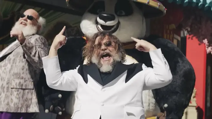 ¿Jack Black traiciona a ‘Mario Bros’ por ‘Kung Fu Panda’?