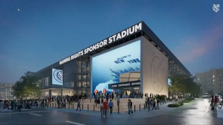 New York City FC presentó 'The Cube' el primer estadio para Soccer en la ciudad