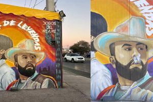 Carín León: Vandalizan su mural tras declaración de meterse un ‘pericazo’