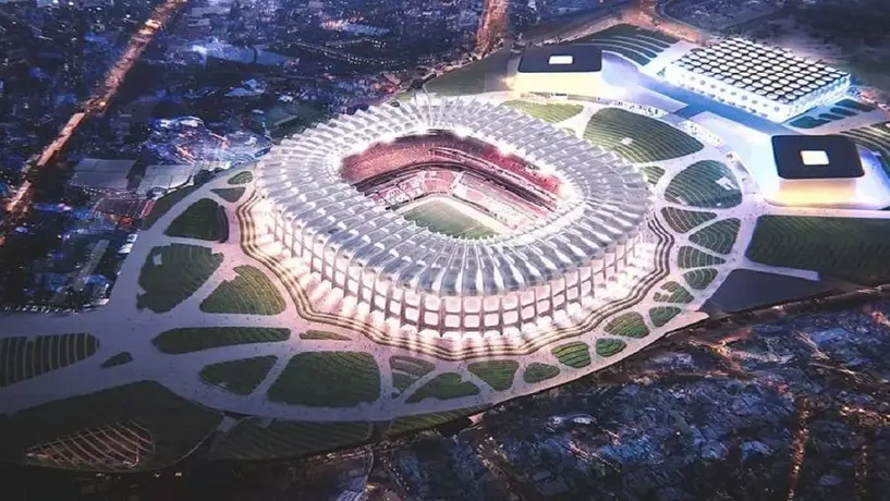 Martí Batres afirma que el hotel y la plaza no formarán parte del Proyecto Estadio Azteca en 2026