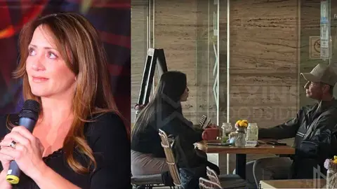 Andrea Legarreta reacciona a foto de Erik Rubín con otra mujer