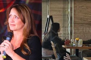 Andrea Legarreta reacciona a foto de Erik Rubín con otra mujer