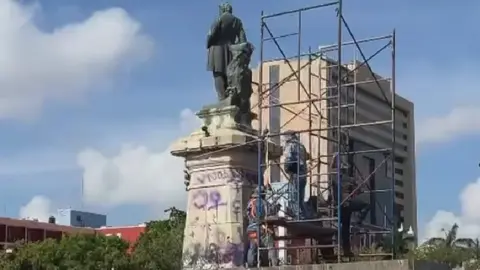 Buscan castigar con 10 años a quien vandalice monumentos históricos
