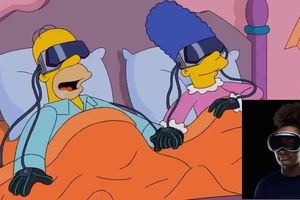 ¿Los Simpson predijeron los lentes Apple Vision Pro?