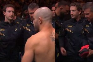 Mark Zuckerberg es ignorado por todos en evento de la UFC