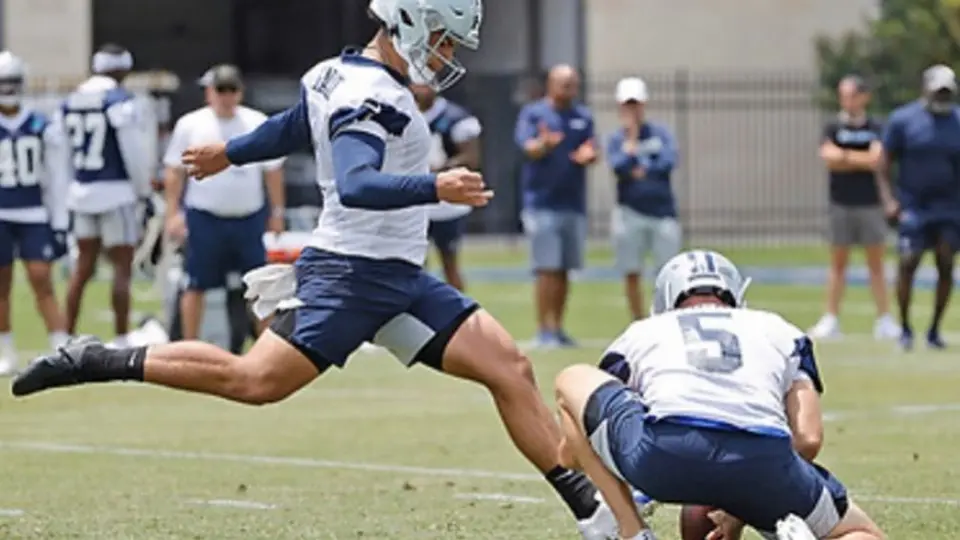 NFL: El mexicano Jonathan Garibay busca el puesto de pateador en Cowboys