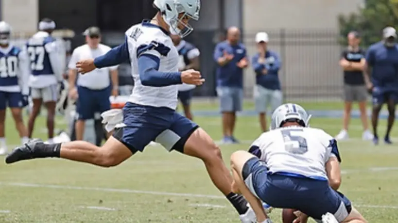 NFL: El mexicano Jonathan Garibay busca el puesto de pateador en Cowboys