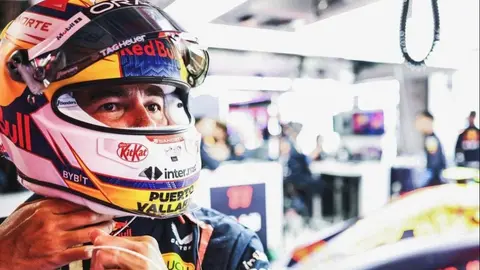 Checo Pérez, optimista con su RB20 de cara al Gran Premio de Japón: "El coche va bien"