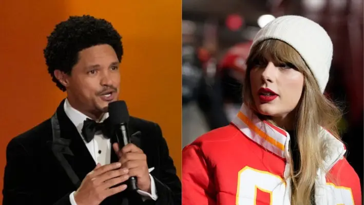 Trevor Noah defiende a Taylor Swift de críticas por 'protagonismo' en los juegos de la NFL