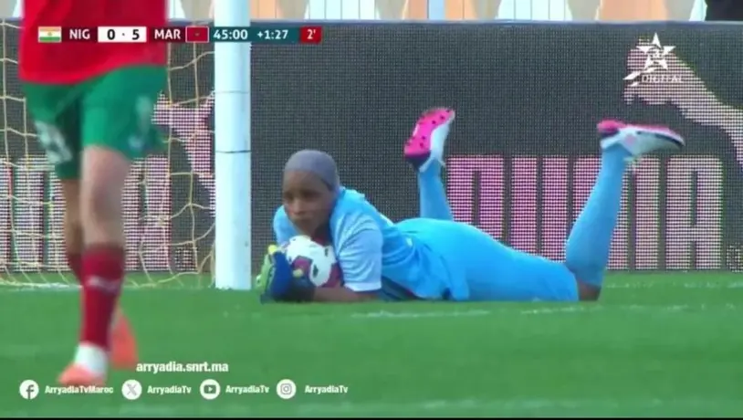 ¡Oso monumental! Portera de Níger Sub 17 tuvo increíble falla ante Marruecos