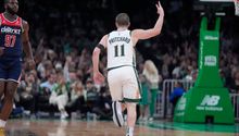 Boston Celtics cierra con victoria la temporada regular de NBA con un cuadro lleno de suplentes