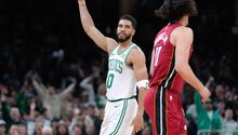 NBA: Con su triple-doble Tatum guía victoria de Celtics ante Heat
