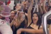 VIDEO: Kenia Os sorprende al cantar en el Metro de Monterrey, con bailarines incluidos