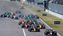 GP de Japón: Daniel Ricciardo y Alexander Albon chocan y provocan bandera roja
