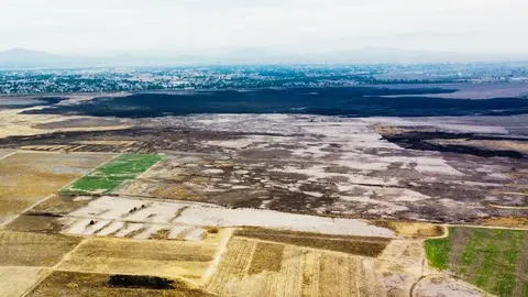 Sequía está desapareciendo la Laguna de Zumpango, en el Estado de México