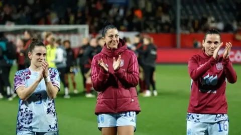 ¡Dedicatoria especial! Jenni Hermoso dedicó su gol con la Selección Española a Nayeli Rangel