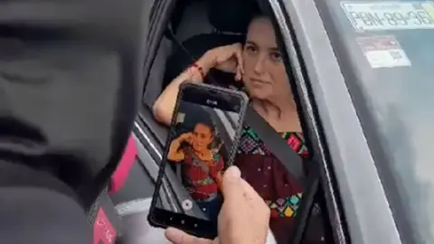 VIDEO: Encapuchados retienen caravana de Claudia Sheinbaum en Chiapas