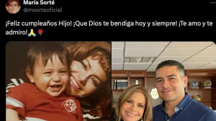Es cumpleaños de García Harfuch, y su mamá lo felicita por redes sociales