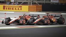 Charles Leclerc asegura que el rendimiento de Sainz lo obliga a ser mejor en Ferrari