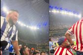 Aficionado de Rayados "arremetió" contra seguidor de Chivas por celebrar gol