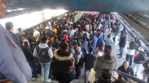 Bloqueadas 4 líneas del metro CDMX